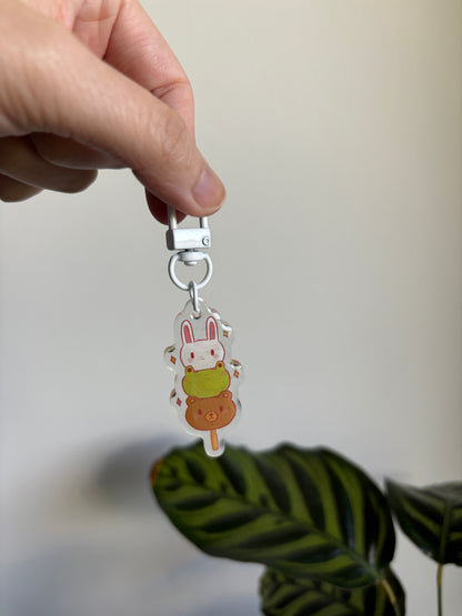 Animal Dango Keychain